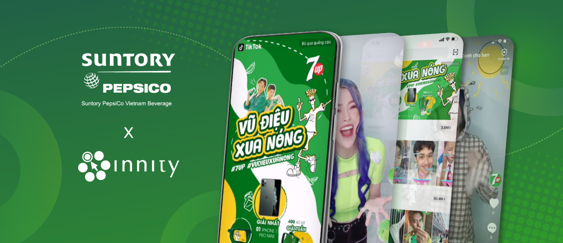 Suntory PepsiCo Vietnam works with Innity to run TikTok Hashtag Campaigns for Mirinda and 7UP